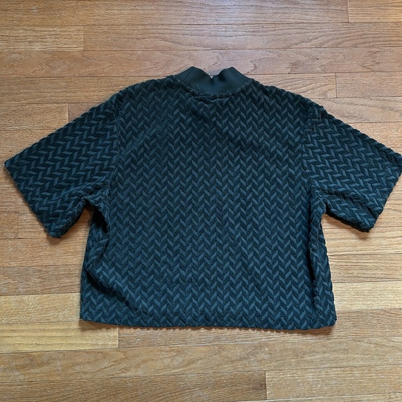 NWT! Nike Jacquard all over print boxy t- green - Picture 10 of 10